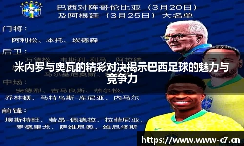 米内罗与奥瓦的精彩对决揭示巴西足球的魅力与竞争力
